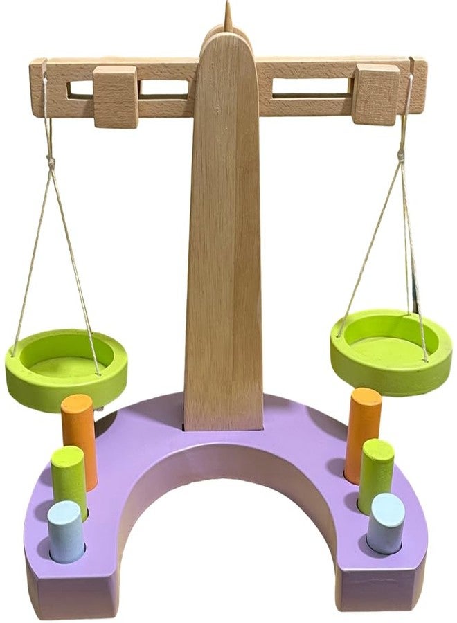 Kinder Creative Alphabet Abacus Learning Toy,Butterfly Life Cycle Puzzle,Wooden Weighing Scale for Kids, Educational Puzzle and Toys for Kids Pack of 3 - Image 5